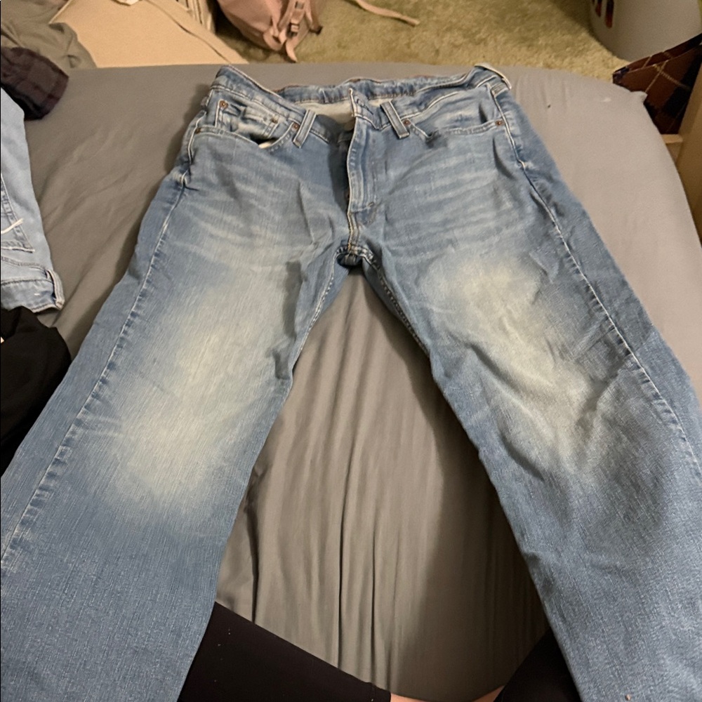 Levi's Light Blue Men's Straight Jeans